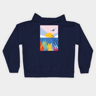 Sea and Sun Kids Hoodie